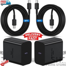 2x Original Carga Rapida Tipo C 45W Cargador Para Samsung Galaxy S24/Plus/Ultra