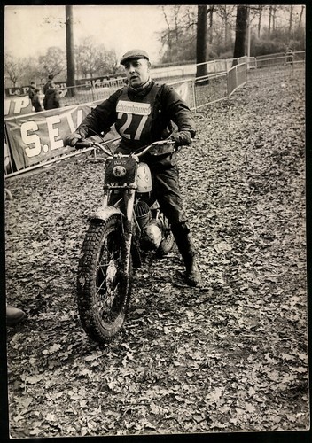 Photographie motocross bultaco - photographie,