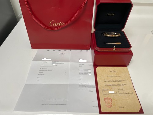 Cartier love bracelet - cartier,