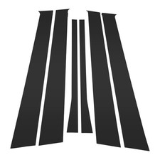 Garniture porte avant arrière pour Volkswagen Golf 4 1997-2003, noire, 6 pièces