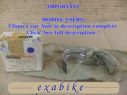 Coussinet vilebrequin pour - vilebrequin,