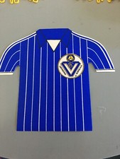 Ancien Autocollant Mini Maillot Foot Girondins Bordeaux Annee 80 Collector Fan