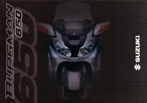 Brochure suzuki burgman 650 - burgman,