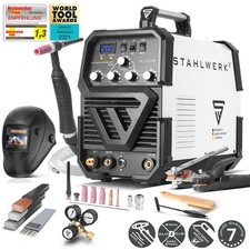Poste à souder STAHLWERK AC/DC TIG 200 ST IGBT équipement complet inverter à MMA