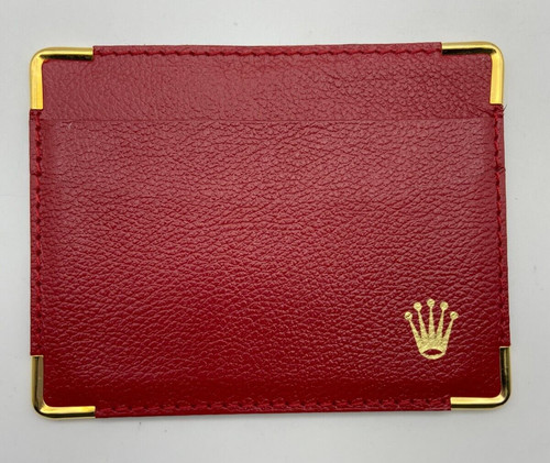 Portefeuille cuir rouge - portefeuille, en