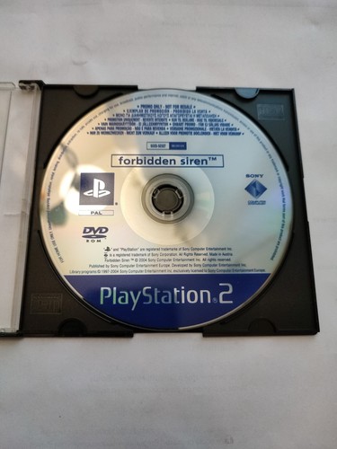 Forbidden siren ps2 - siren,
