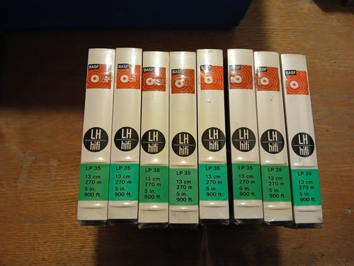 Lot bandes magnétiques - de, 8