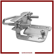 Pied de Mât avec Mâchoire pour Fixation Mât d'Antenne SAT & TNT