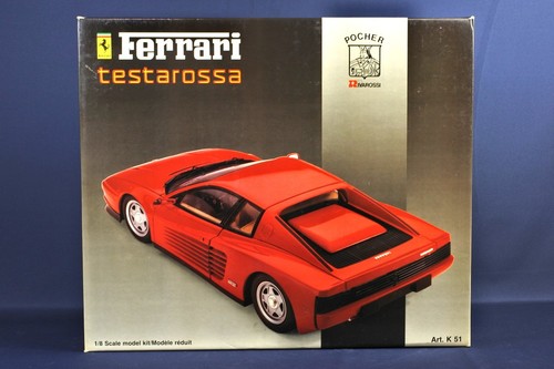 Pocher ferrari testarossa red - ferrari,