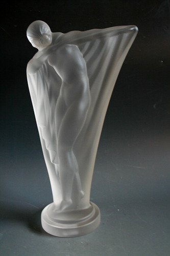 Figurine verre art deco - figurine, en