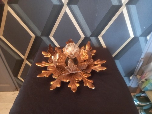 Ancien lustre plafonnier style - lustre,