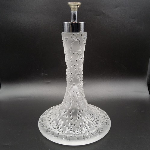 Grand pied lampe - pied, verre