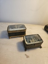 Lot 2 boîtes à bijoux