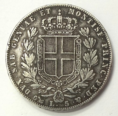 Pièce lire 1844 - pièce, p