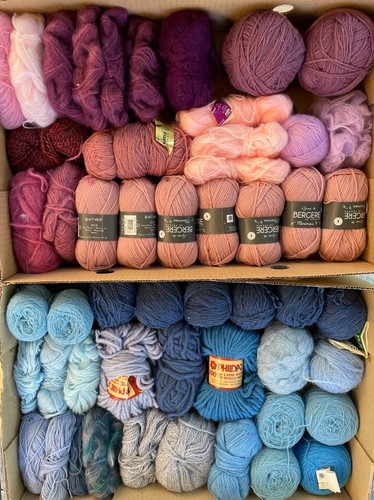 Lot pelotes de laine - lot, 70