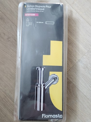 Siphon réglable pour lavabo