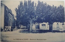 Carte Postale Ancienne Plan de la Tour