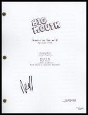 Nick Kroll "Big Mouth" AUTOGRAPH Signed 'Panic! At The Mall' Episode Script ACOA