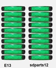 20 Feux de Gabarit LED Vert