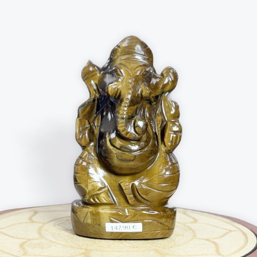 318gr ganesh tiger eye - 318gr, tiger's