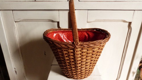 Petit panier évasé osier - panier, en