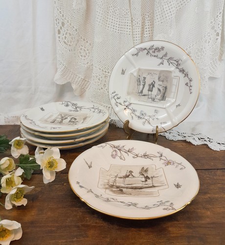 Assiettes plates en - 6,