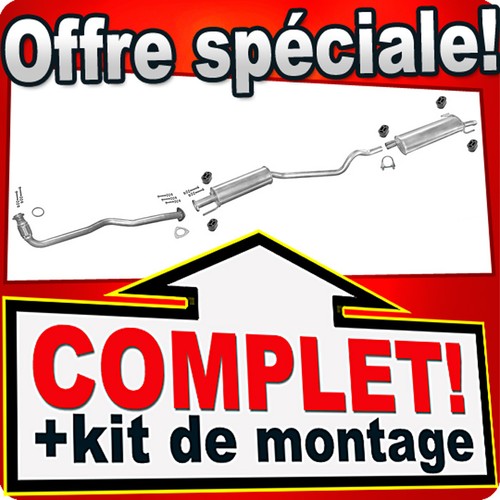 Ligne pot échappement - ligne,
