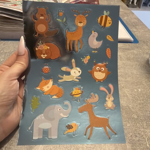 Stickers animaux trop mignons - animaux,