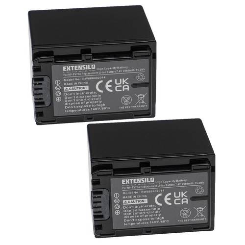 Batteries pour sony fdr - batteries, fdr-ax33