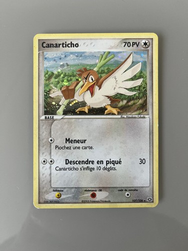 Carte pokémon emeraude - carte, ex