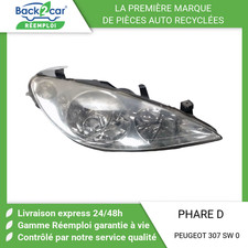 🏆 PHARE DROIT PEUGEOT 307