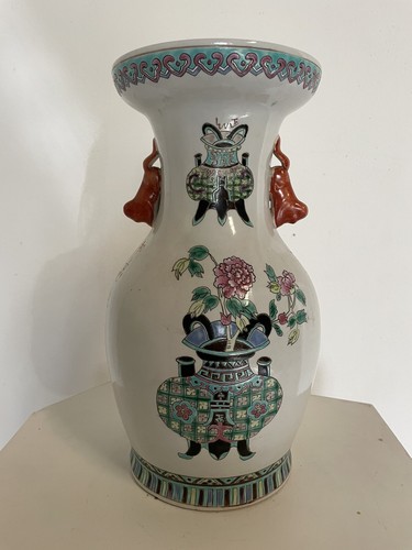 Vase chinois xxe - vase,
