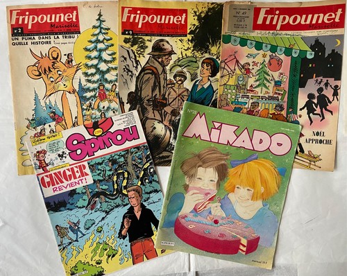 Lot journaux spirou - journaux, bd