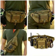 Tactical Fanny Pack Bumbag Waist Bag Military Hip Belt Outdoor Hiking Fishing