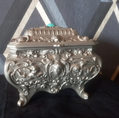 Ancienne boite bijoux - à,