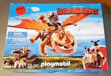 Playmobil Dragons DreamWorks : Varek & Bouledogue - ref. 9460