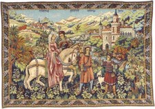 Tapisserie murale médiévale