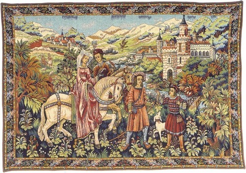 Tapisserie murale médiévale