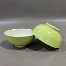 A Pair Fine Collectable Art Hand Painting Monochrome Glaze Porcelain Cup