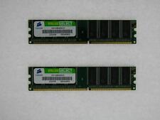 2GB (2 X 1GB) PC3200 RAM DDR