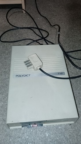 Enregistreur cassette polydict - enregistreur,