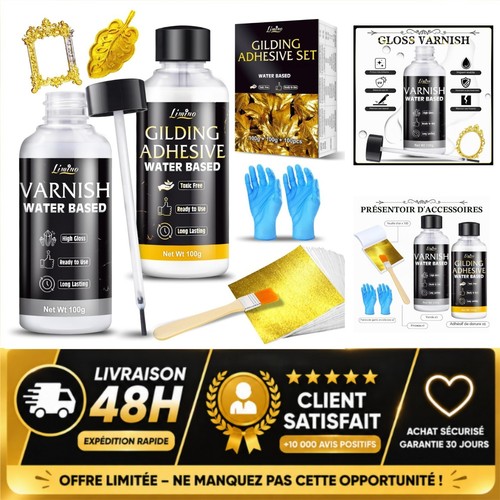 Kit dorure feuille or - kit,