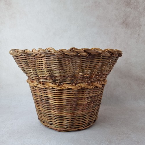 Cache pot panier osier - cache-pot, en