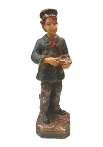 Statuette terre cuite - statuette, country