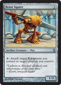 Magic mtg écuyer airain - Écuyer,