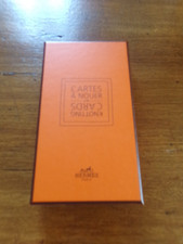 Boîte  " Hermès " Cartes à
