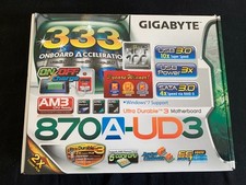 Gigabyte 870A-UD3 Ultra Durable 3 Motherboard With AMD Phenom II CPU 2008 