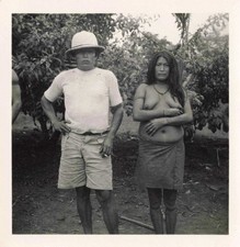 OLD PHOTO +- 1955 GUIANA OYAPOCK REGION ETHNIC PHOTOGRAPHY
