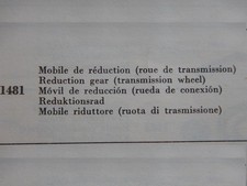 MOBILE DE REDUCTION ETA 2450