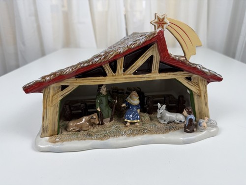 Figurine crèche villeroy - crèche,